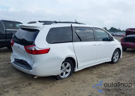 2020 Toyota Sienna Le из США, поврежденный, VIN 5TDKZ3DCXLS069364